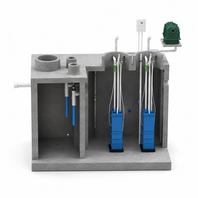 BioBarrier® HSMBR® – Réutilisation de l’eau à forte charge
