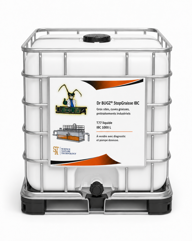 Dr BUGZ® StopGraisse IBC