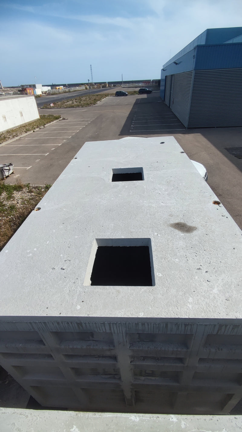 ACQUA-TANK® : Cuves béton de 1 500 à 53 000 L